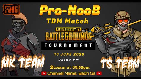 Custom Room Match Tdm Pro Noob Pubg Mobile 33 Youtube