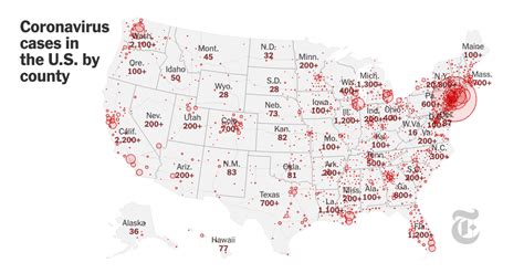 Coronavirus In The Us Latest Map And Case Count The New York Times