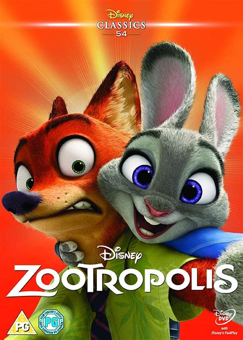 Zootropolis Dvd 2016 Uk Ginnifer Goodwin Jason Bateman