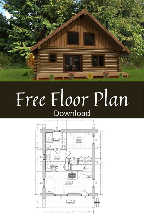Single Level Log Cabin Floor Plans Available Lopifunds