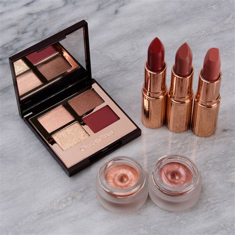 Charlotte Tilbury Fire Rose Collection Super Lipsticks Swatches Fre