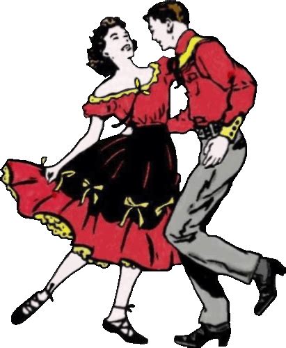 Square Dancers Square Dancers Square Dancing Dance Poster