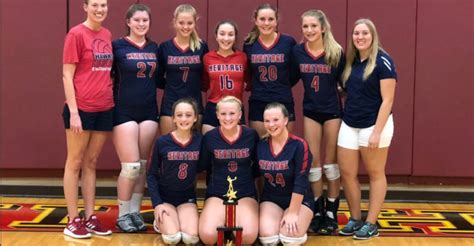 Heritage Volleyball Continues To Win Villa Grove Volleyball Defeats