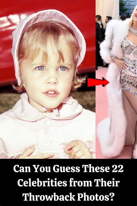 Can You Guess These 22 Celebrities From Their Throwback Photos Early