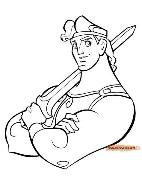 Coloring Pages Disney Coloring Hercules Best Coloring Pages Online