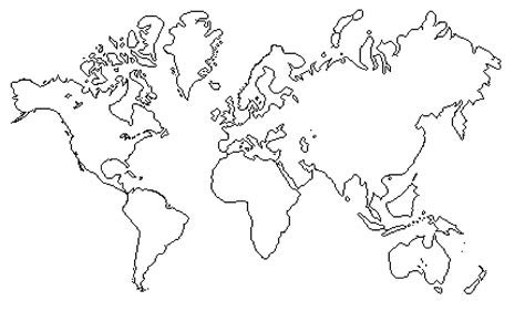 World Map Drawing Pencil Sketch Colorful Realistic Art Images