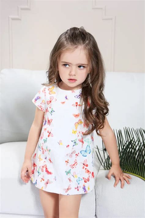 Toddlers Summer Dress For Girl 1 2 3 4 5 Years Old Baby Girls Clothes