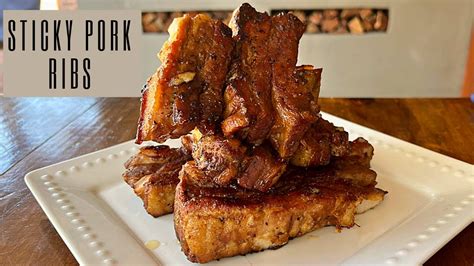 Easy Sticky Pork Ribs How To Make Sticky Pork Ribs By Xman And Co Youtube