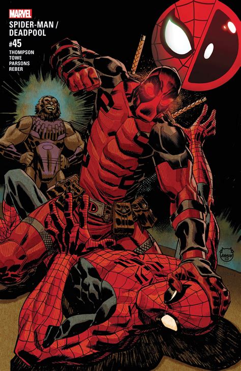 Spider Mandeadpool 45 Preview Features Major Battle Spiderman Deadpool Comic Books Art