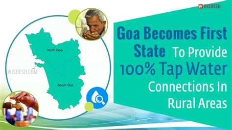 Goa Becomes First State To Provide 100 Tap Water Connections In Rural