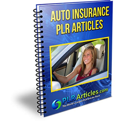 Subscribe to receive articles emailed straight to your email filing an insurance claim for property damage can seem daunting, and depending on the extent of the. Auto Insurance PLR Articles