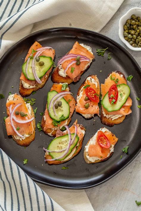 Recipe For Smoked Salmon Appetizer At Houston S My Bios