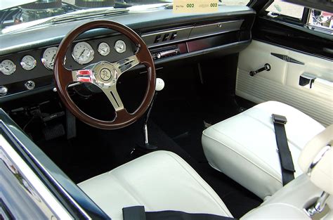Chevy Camaro White Custom Interior