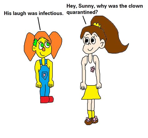Luan Loud Told Sunny Monster A Clown Joke By Mikejeddynsgamer89 On
