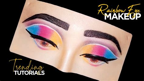 Rainbow Eye Makeup Makeup Tutorial Youtube