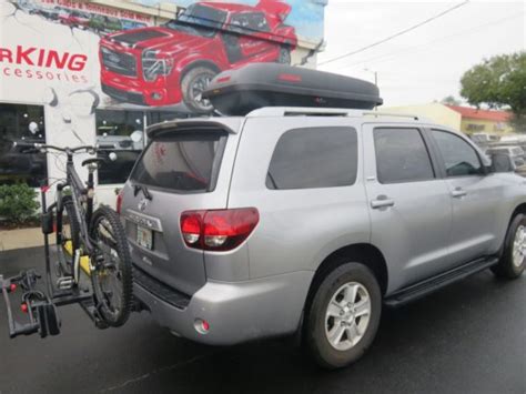 Toyota Sequoia Yakima Storage And Bike Rack Topperking Topperking