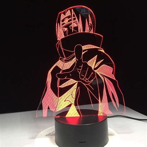 Prepared for 3d printing many sizes. Naruto Night Light 7 Color Changing Led Kids Bedside ...