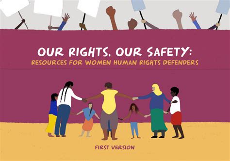 Our Rights Our Safety Resources For Women Human Rights Defenders Iucn