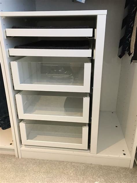 Whether you need organization solutions for your home workspace or corporate office, ikea's quality drawer units and file cabinets are the perfect choice. Ikea White Wardrobe Cabinets With Draws : Ikea Malm Closet ...