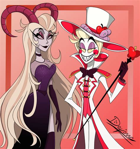 Hazbin Hotel Lilith And Lucifer By Emeric Depierre On Deviantart