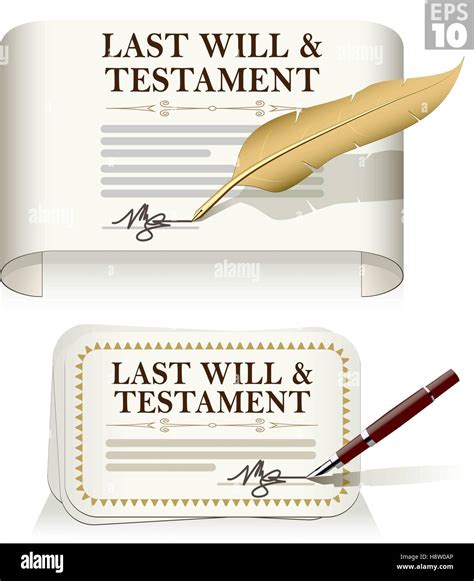Last Will And Testament Hi Res Stock Photography And Images Alamy