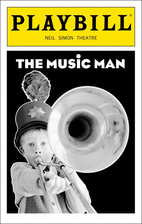 The Music Man Broadway Neil Simon Theatre 2000 Playbill