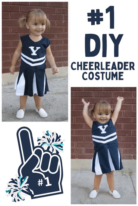 1 Diy Cheerleader Costume Make A Cheerleader Dress Or Outfit