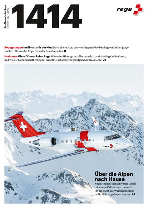 Das Magazin Der Rega Nummer 95 November 2020 By Rega Issuu
