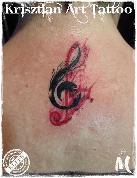 Violin Key Krisztian Art Tattoo Tattoos Key Tattoo Art Tattoo