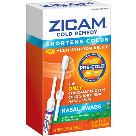 Zicam Cold Remedy Cold Shortening Medicated Nasal India Ubuy