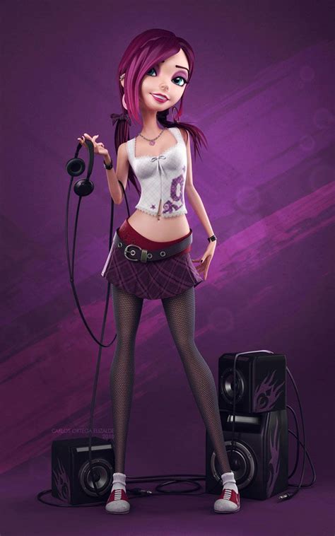 30 Creative 3d Cartoon Character Designs For Your Inspiration Girls