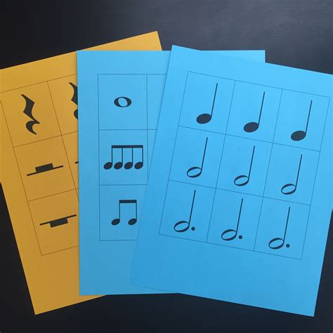 Free Printable Rhythm Cards Piano With Lauren Music Rhythm