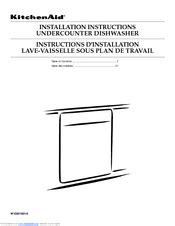 Check spelling or type a new query. Kitchenaid KUDE48FXSS Manuals | ManualsLib