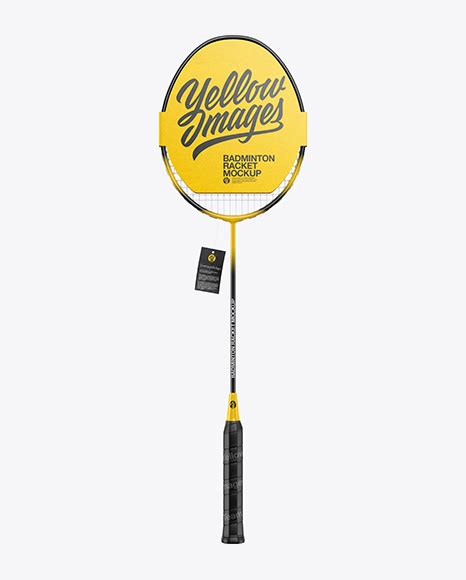 Download Download Psd Mockup Badminton Equipment Front View Gear ...