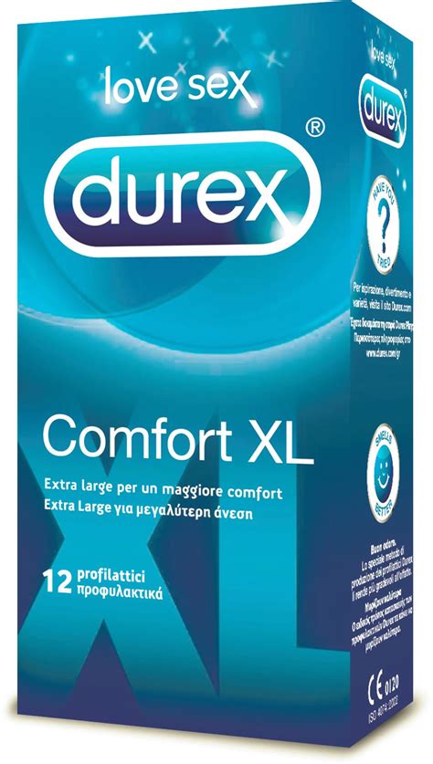 Durex comfort xl condoms can be worn with confidence. 100 DUREX COMFORT XL Condoms, Extra Large Fit, Discreet ...