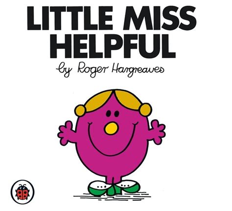 Little Miss Helpful V8 Mr Men And Little Miss By Roger Hargreaves