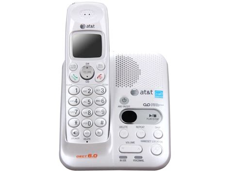Atandt El52209 Dect 60 2x Handsets White Cordless Phones