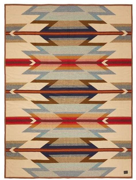 Wyeth Trail Wool Blend Blanket Pendleton Matchesfashion Us Native