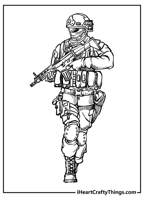 Free Military Coloring Pages Home Design Ideas