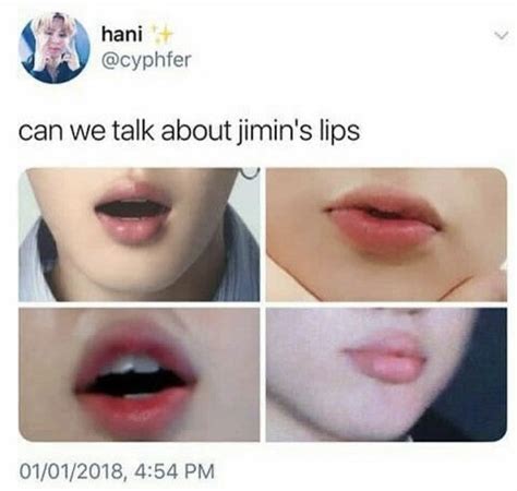Pin By Ju On Bts Jimins Lips Bts Jimin Bts Memes