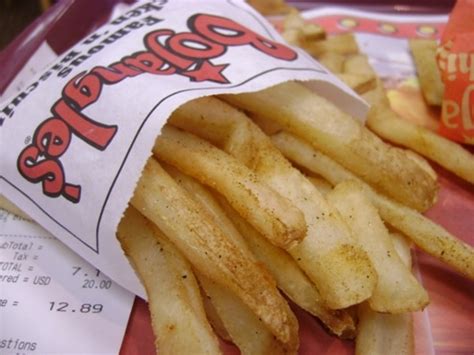 The calorie in a biscuit depends on the size. Seasoned Fries from Bojangles | Nurtrition & Price