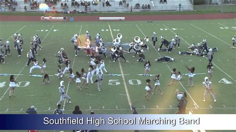 Southfield High School Marching Band Homecoming 2013 Youtube