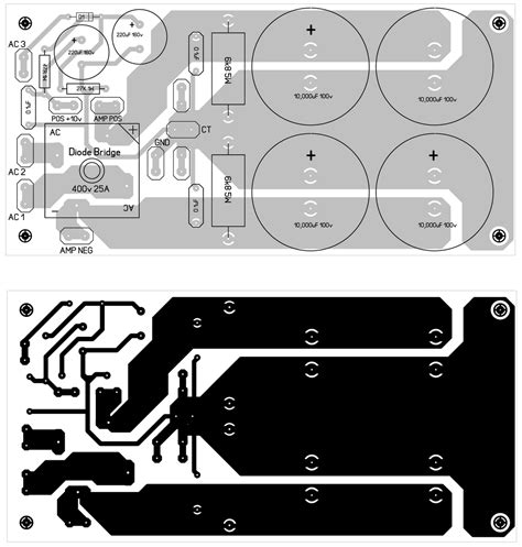 Have a good day guys, introduce us, we from carmotorwiring.com, we here want to help you find wiring diagrams are you looking for, on this occasion we would like to convey the wiring diagram about amplifier circuit diagram with pcb layout. 600 Watt Mosfet Power Amplifier Diagram with PCB - Gallery Of Electronic Circuit Diagram Free
