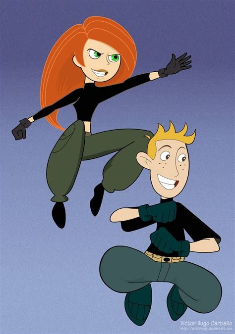 Kim Possible And Ron Stoppable By Victorhugo On Deviantart Kim Possible