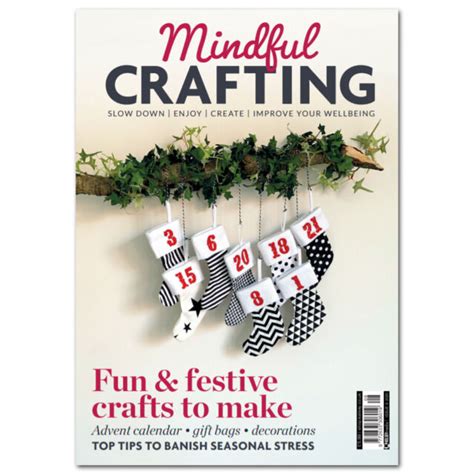 Mindful Crafting Magazine Issue Christmas Issueprinted In Uk E For Sale Online Ebay