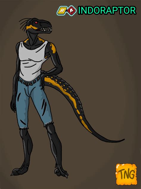 Jw Indoraptor Anthro By Thenamelessguyda On Deviantart