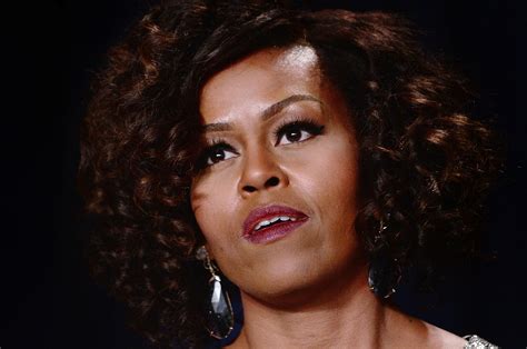 Michelle Obamas Natural Hair Causes A Frenzy On Twitter Natural