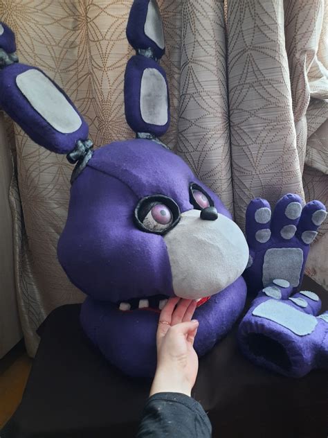 Bonnie Costume FNAF Cosplay Five Nights At Freddy S Game Etsy UK
