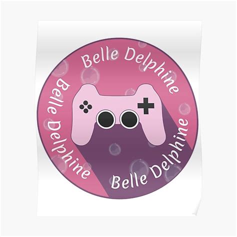 Cute Belle Delphine Controller Poster For Sale By Xenoscribblesa