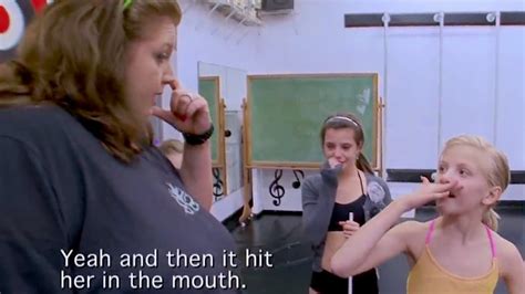 dance moms brooke gets hit in the face with the lollipop stick s1e5 flashback youtube